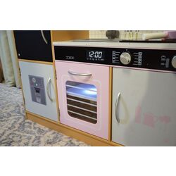 Bucatarie de joaca Enero Toys 1041124 (Wood/Pink) Thumb