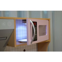 Bucatarie de joaca Enero Toys 1041124 (Wood/Pink) Thumb