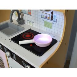 Bucatarie de joaca Enero Toys 1041124 (Wood/Pink) Thumb