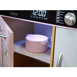 Bucatarie de joaca Enero Toys 1041124 (Wood/Pink) Thumb