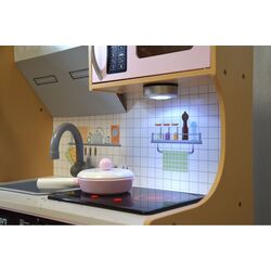 Bucatarie de joaca Enero Toys 1041124 (Wood/Pink) Thumb