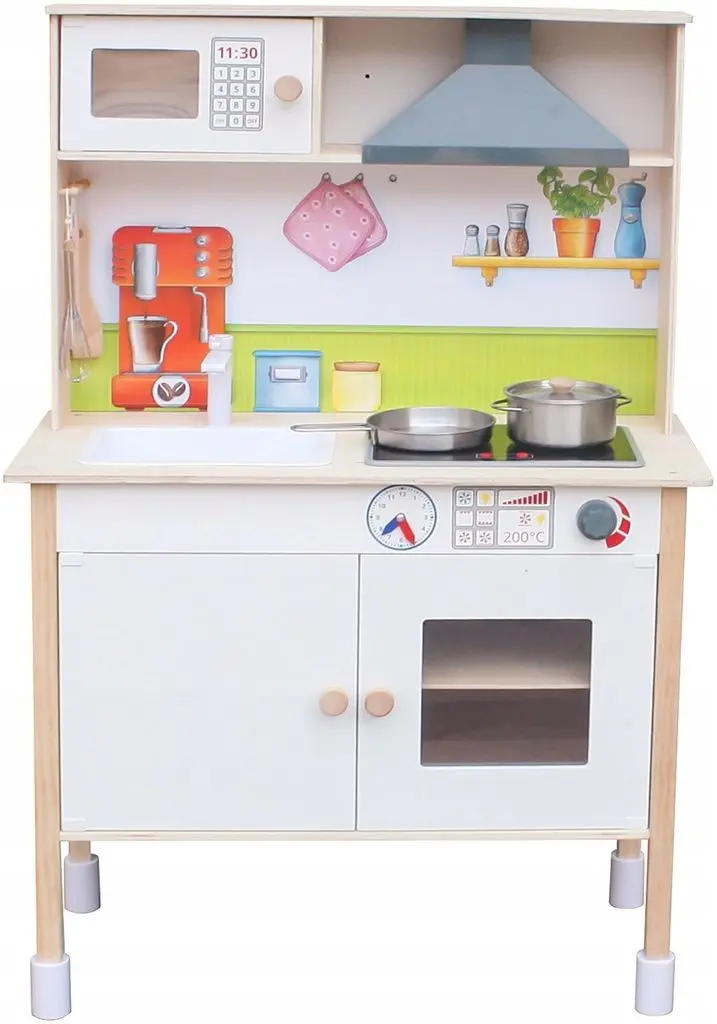 Игровая кухня Enero Junior Chef Mini 1017495 (White/Wooden)