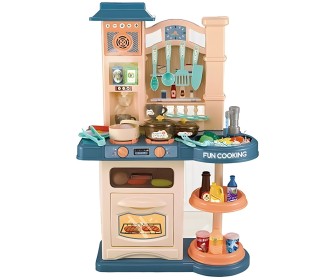 Bucatarie de joaca Essa Toys Fun Cooking 838A (Beige/Blue)