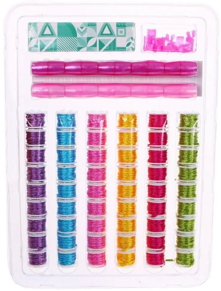 Игровой набор Bracelet Machine ZDZ.MBK-360 (Pink/White) - 2