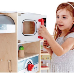 Bucatarie de joaca Hape All-in-1 E3216 (White/Grey) Thumb