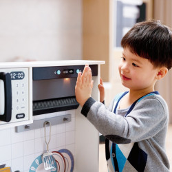 Bucatarie de joaca Hape Modern Smart Kitchen E3216 (White/Grey) Thumb