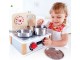 Set de joaca 2in1 Hape Kitchen & Grill E3151