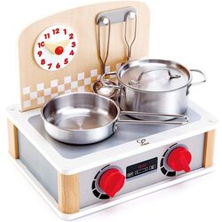 Set de joaca 2in1 Hape Kitchen & Grill E3151