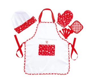 Set de joaca Hape Chief-Cooker E3162 (White/Red)