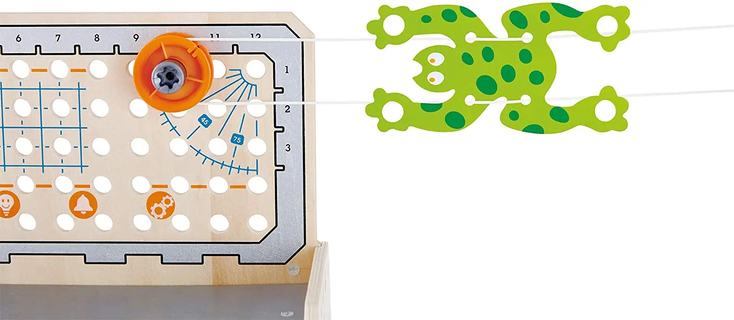 Set de joaca Hape Discovery Scientific Workbench Junior Inventor E3028