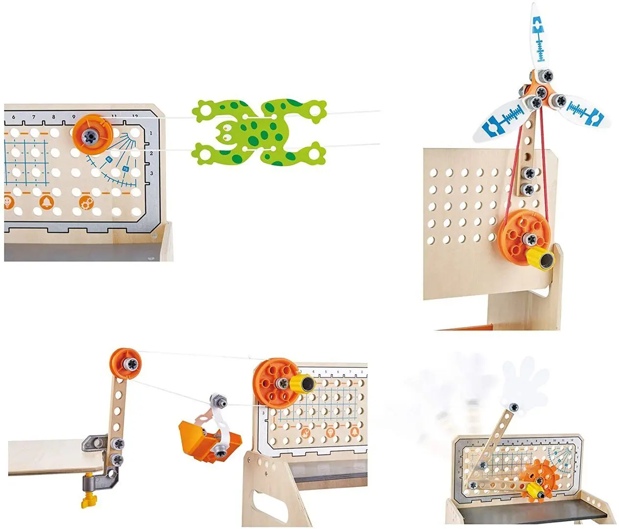 Set de joaca Hape Discovery Scientific Workbench Junior Inventor E3028