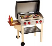 Set de joaca Hape Grill E3127 (Wood/Gray)