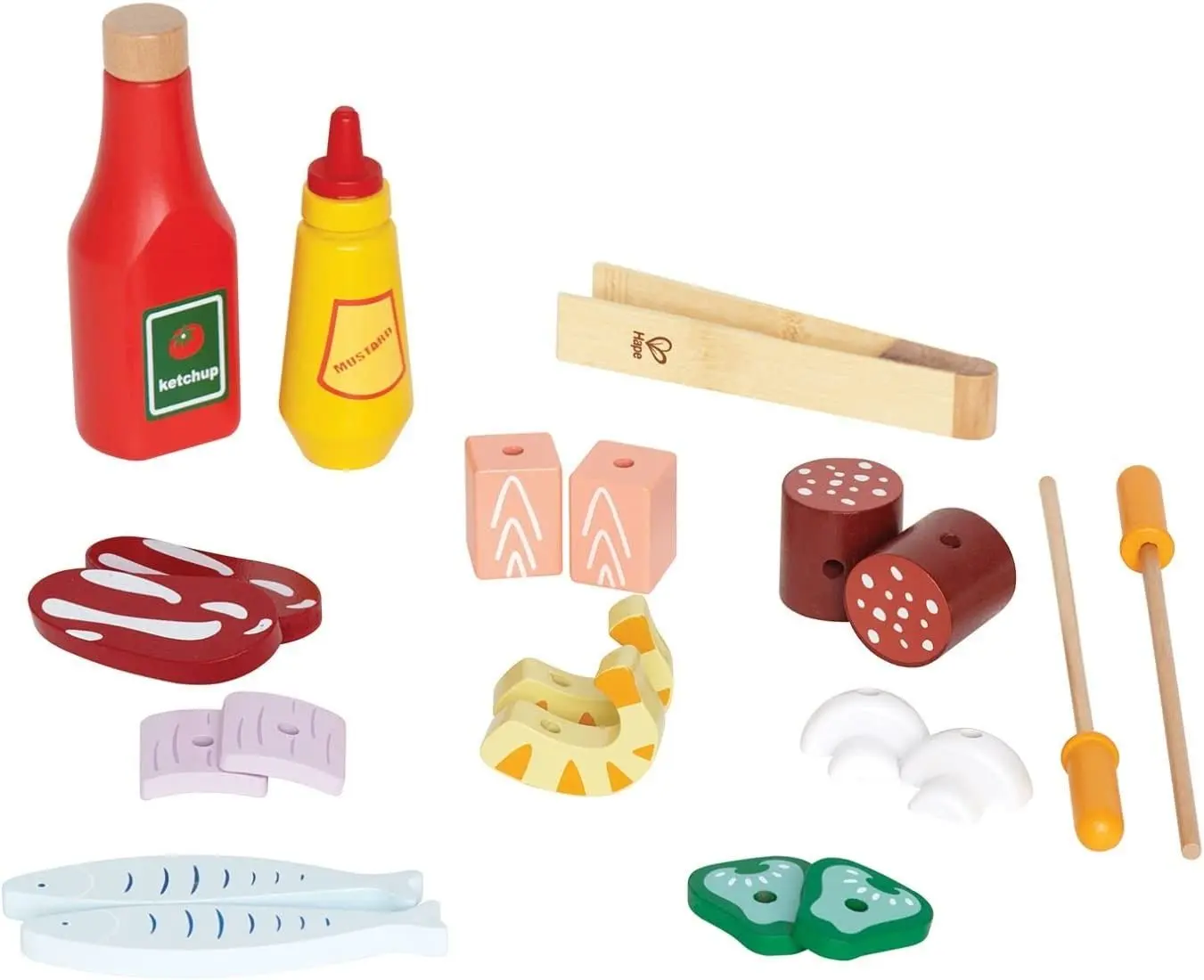 Set de joaca Hape Grill E3127 (Wood/Gray)