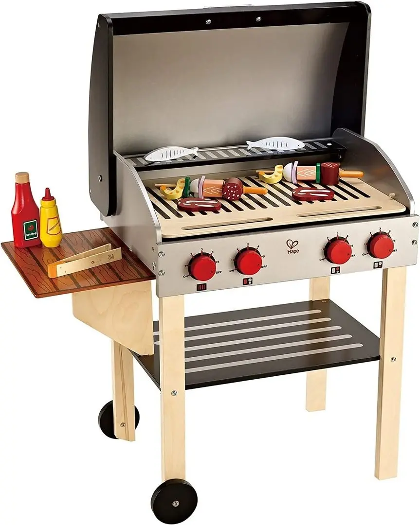 Set de joaca Hape Grill E3127 (Wood/Gray)