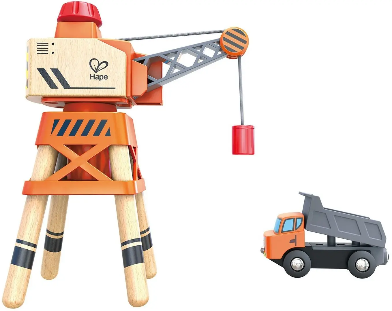 Игровой набор Hape Large Boom Crane E3715 - 5
