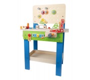 Set de joaca Hape Master Workbench E3000 (Blue/Green)