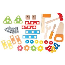 Игровой набор Hape Станок с инструментами E3000 (Blue/Green) Thumb