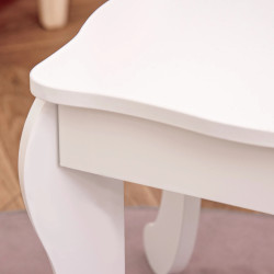 Детский туалетный столик с табуретом Homcom 311-037 (White) Thumb