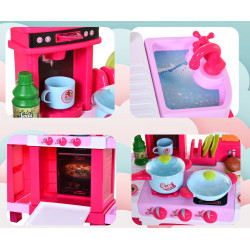 Bucatarie de joaca Homcom 350-047 (Pink) Thumb