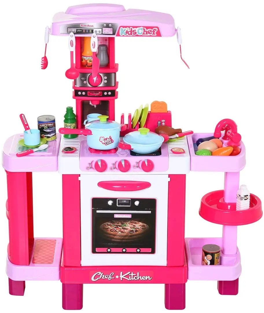 Bucatarie de joaca Homcom 350-047 (Pink)