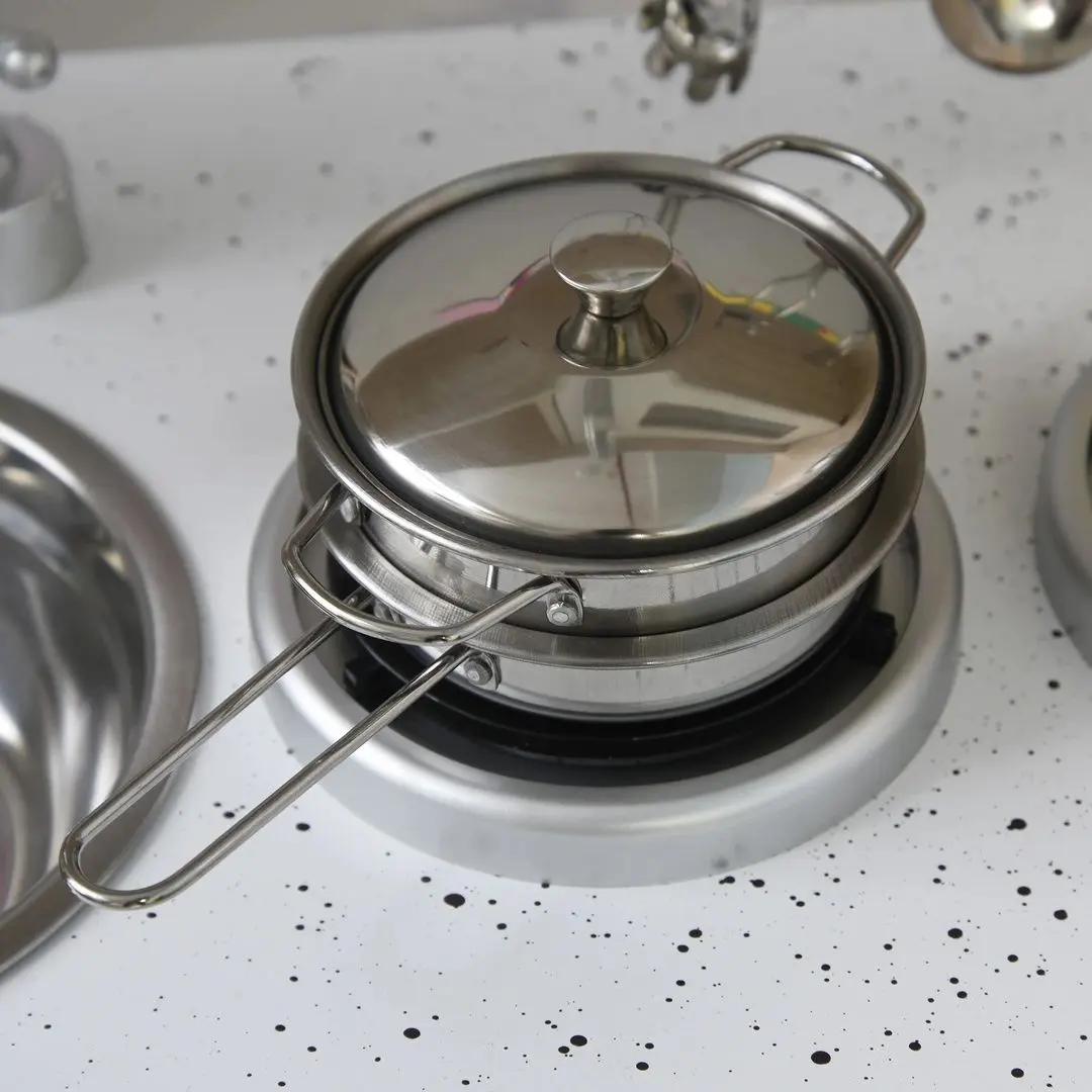 Bucatarie de joaca Homcom 350-082 (Natural/White)