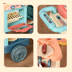 Bucatarie de joaca Homcom 350-090 (Blue/Red/Orange) Thumb