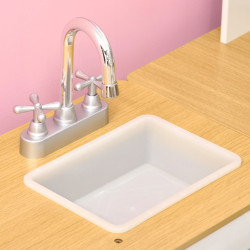 Bucatarie de joaca Homcom 350-141V00WT (White) Thumb