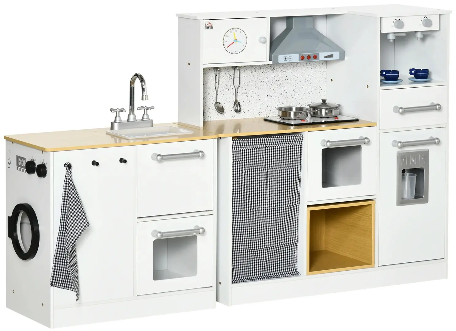 Bucatarie de joaca Homcom 350-141V00WT (White)