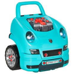 Set de joaca pentru mecanic auto Homcom 350-128 (Blue)