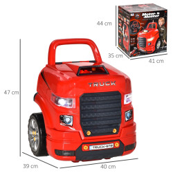 Set de joaca pentru mecanic auto Homcom 350-129 (Red) Thumb