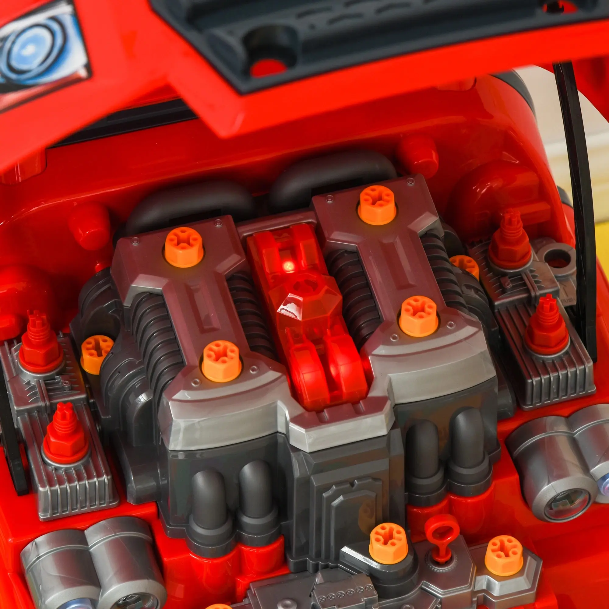 Set de joaca pentru mecanic auto Homcom 350-129 (Red) - 4