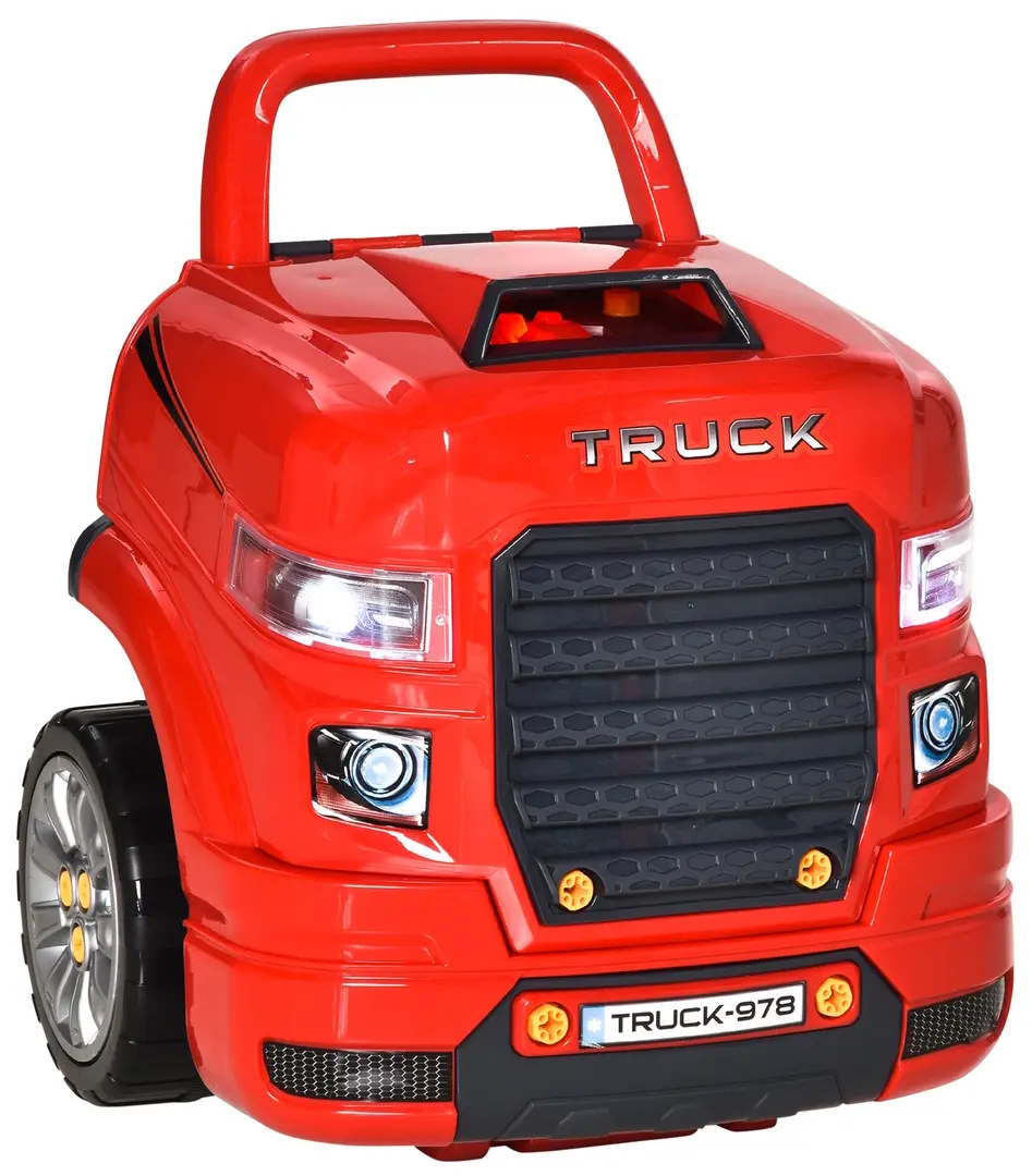 Set de joaca pentru mecanic auto Homcom 350-129 (Red)