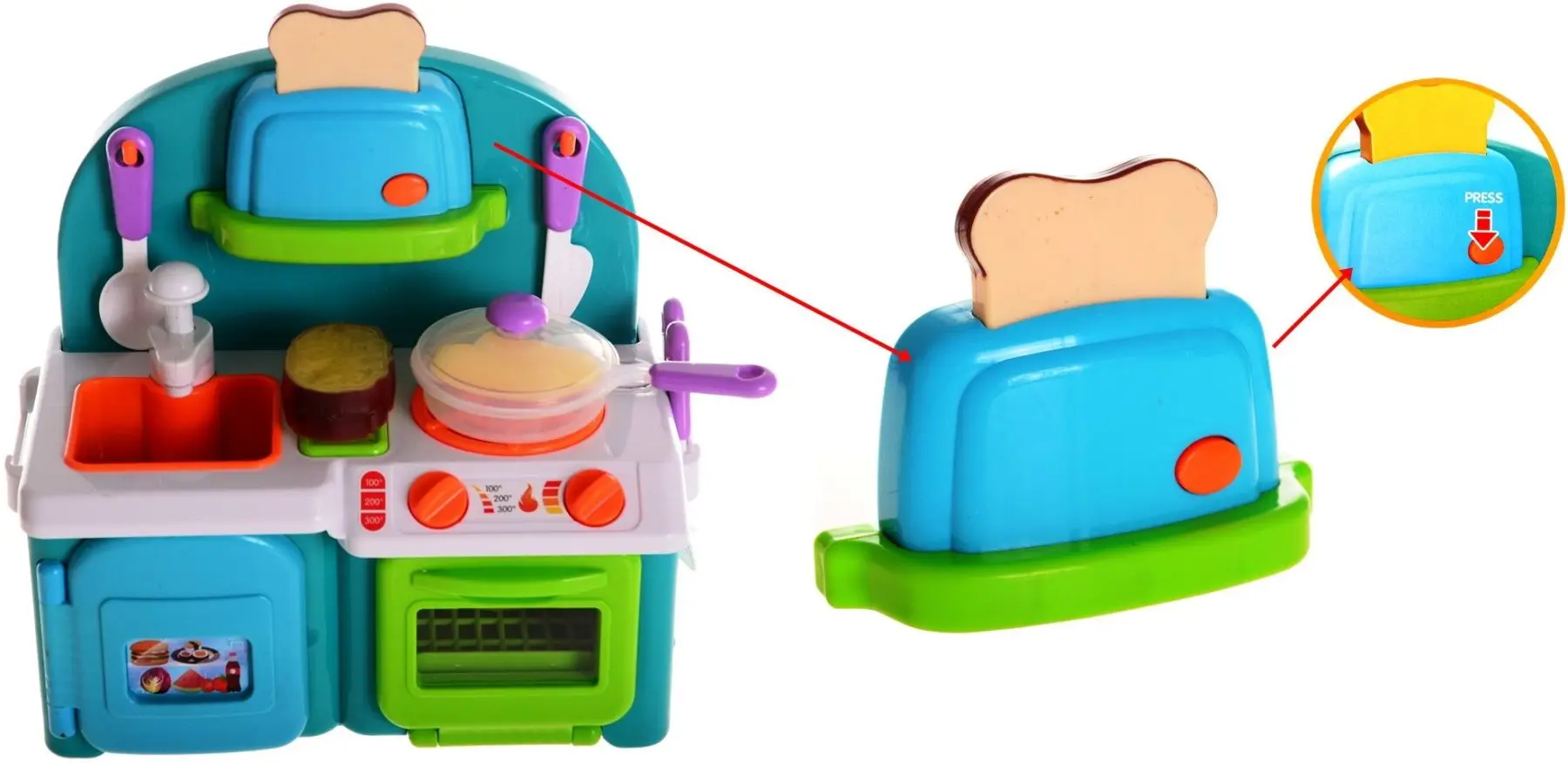 Игровая кухня Icom 344001 (Multicolor) - 5