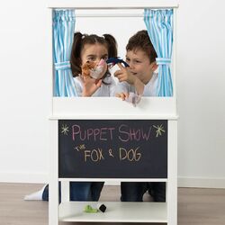 Игрушечная кухня с занавесками Ikea Spisig 55x37x98 Thumb