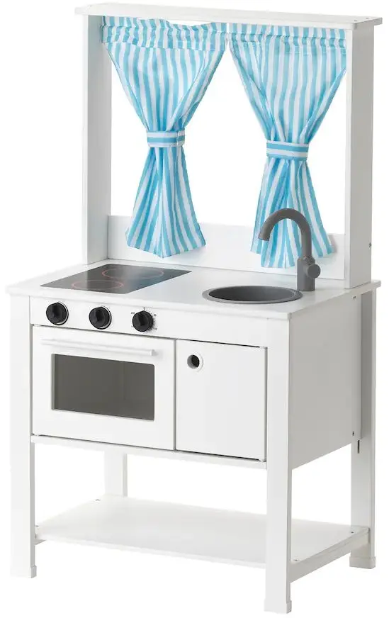 Игрушечная кухня с занавесками Ikea Spisig 55x37x98