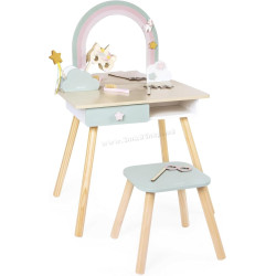 Детский туалетный столик Janod Djeco Unicorn J06464 (Blue)