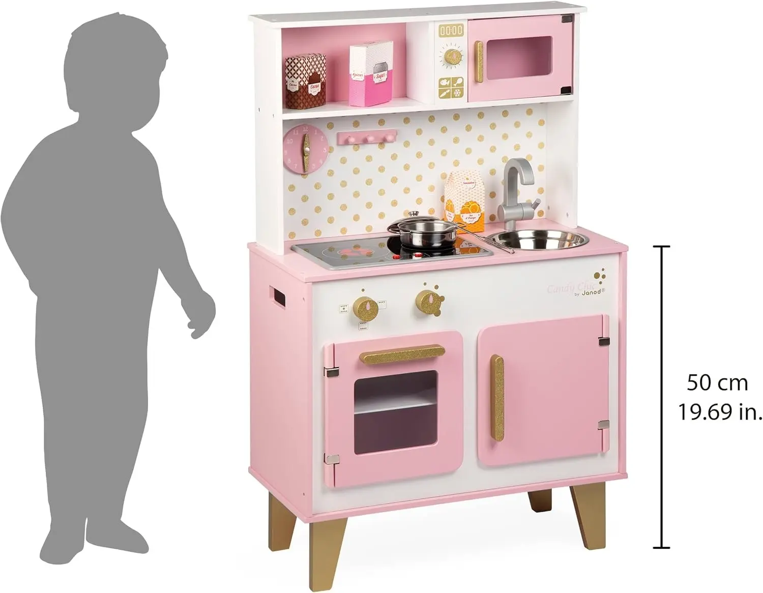 Игровая кухня Janod Candy Chic J06554 (Pink) - 10