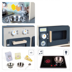 Bucatarie de joaca Janod Grande Cuisine J06609 (Grey) Thumb