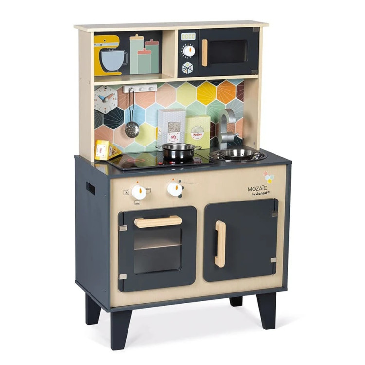 Bucatarie de joaca Janod Grande Cuisine J06609 (Grey)