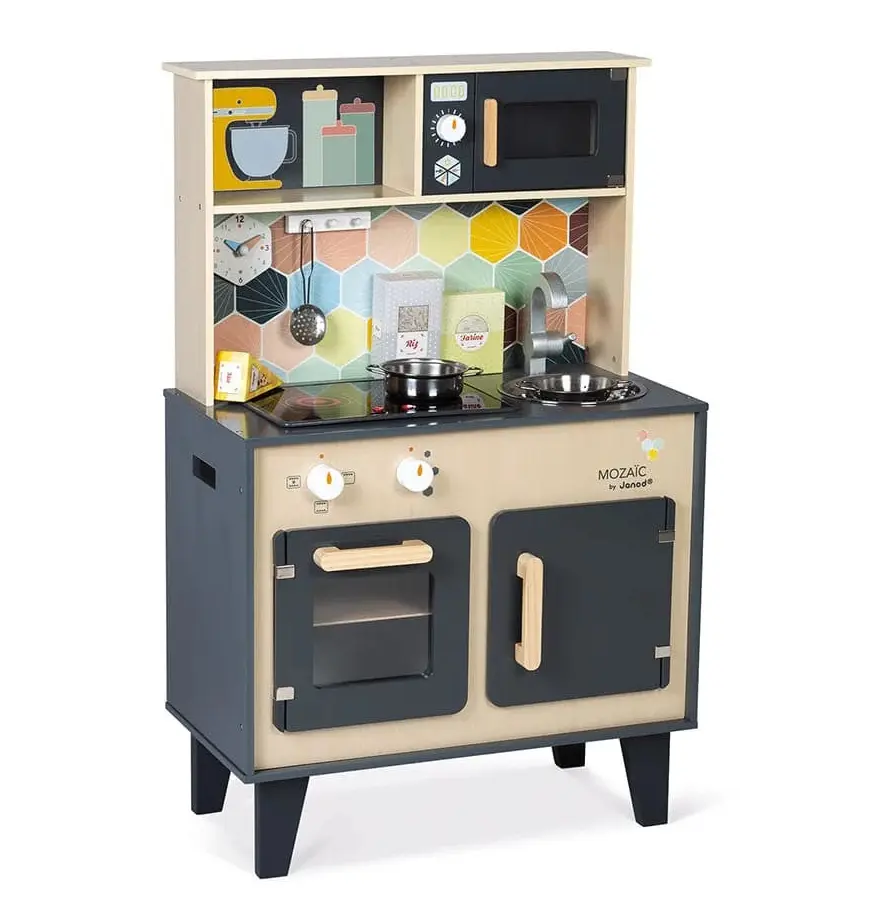 Bucatarie de joaca Janod Grande Cuisine J06609 (Grey)