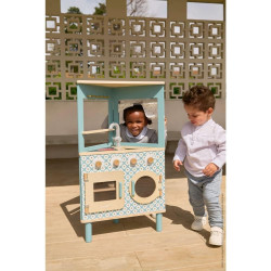Игровая кухня Janod J06546 (Blue) Thumb