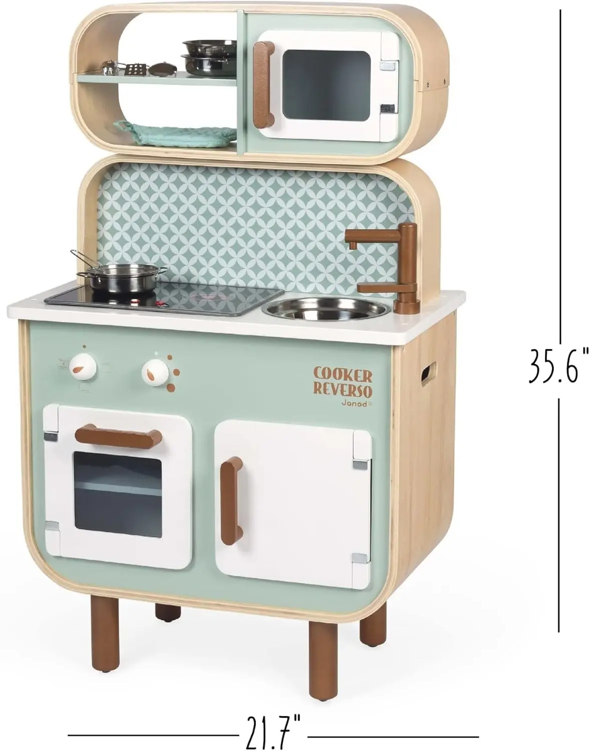 Игровая кухня Janod J06594 (Green) - 13