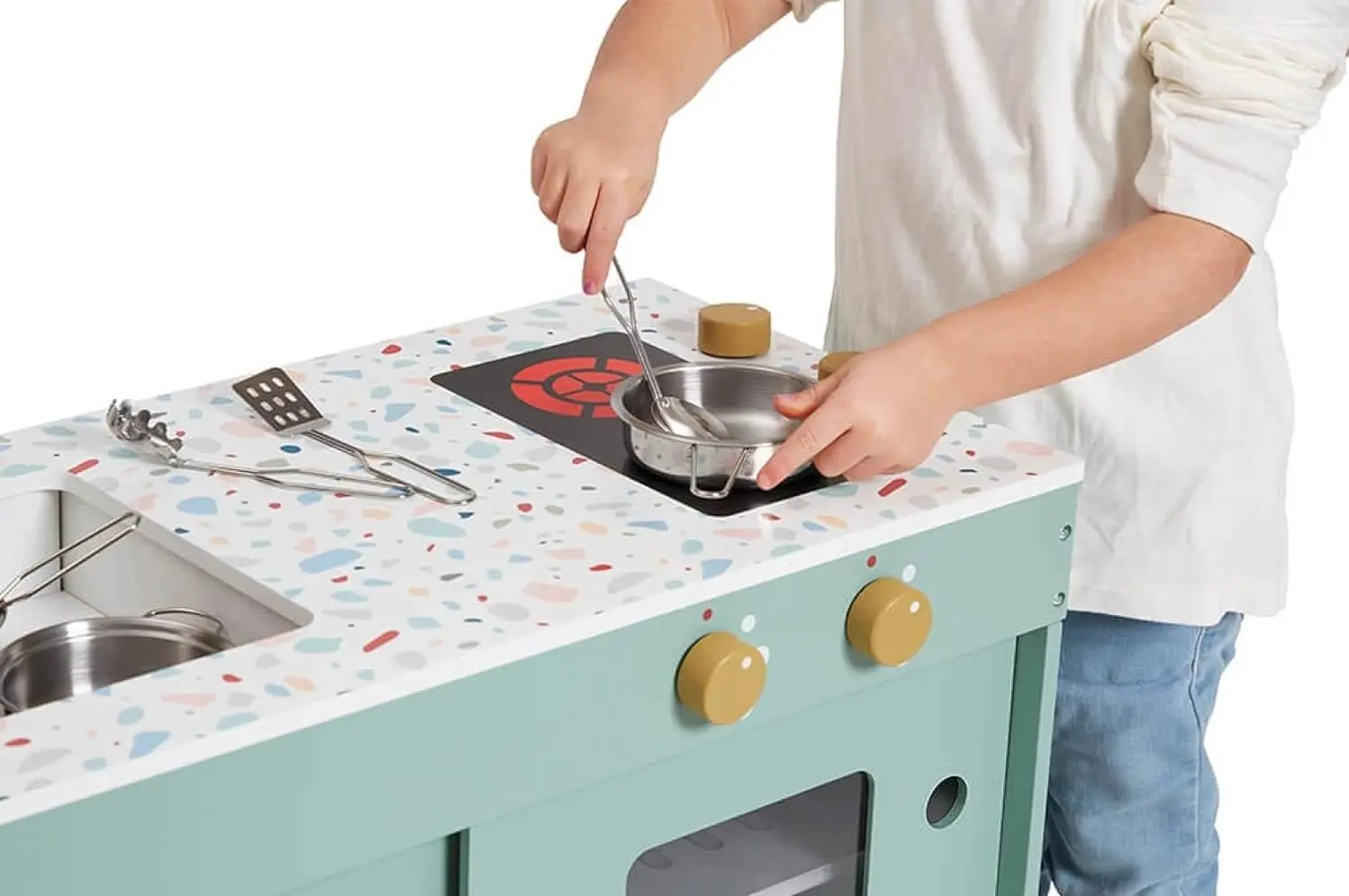 Игровая кухня Janod Loft J06556 (Green) - 6