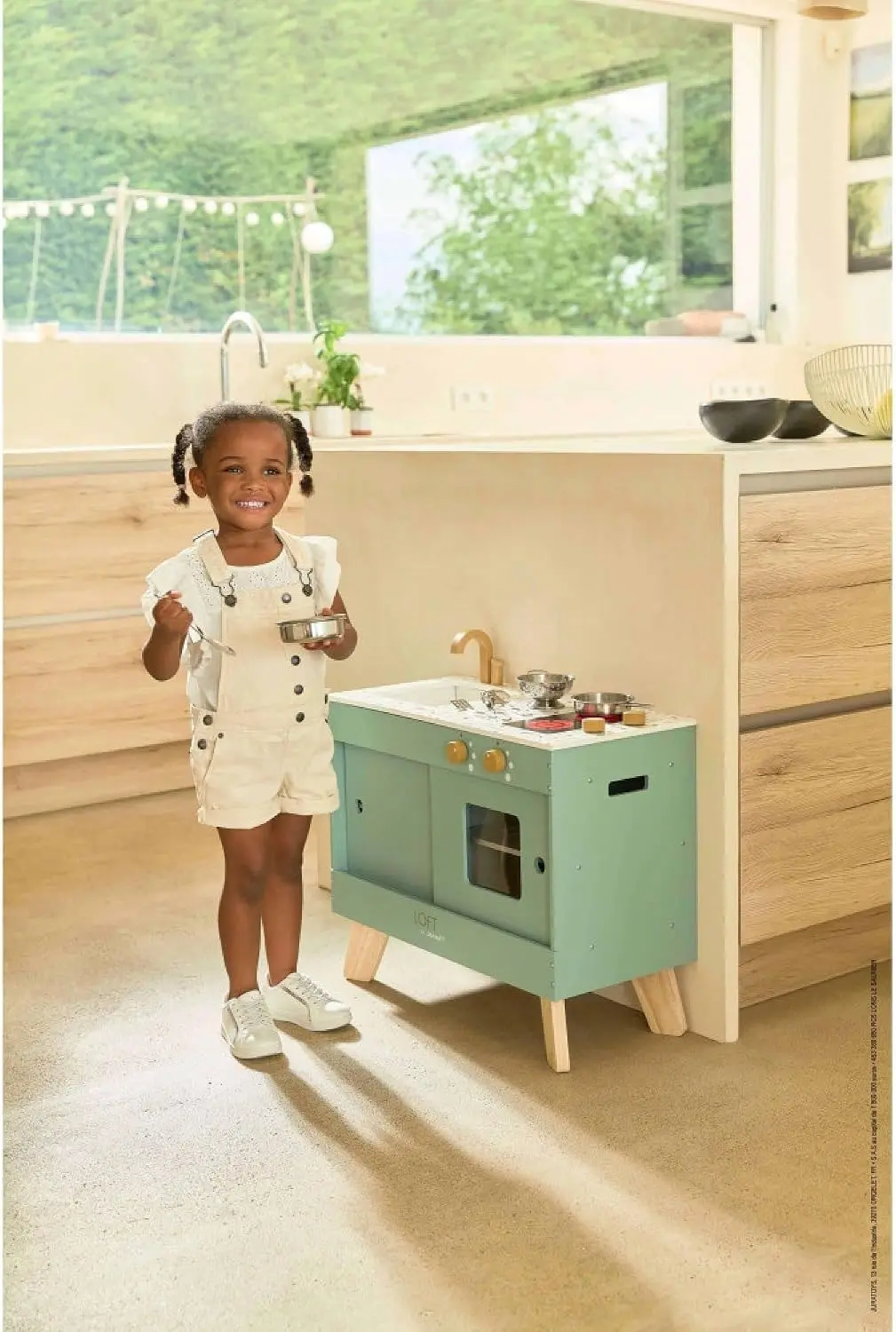 Игровая кухня Janod Loft J06556 (Green) - 10