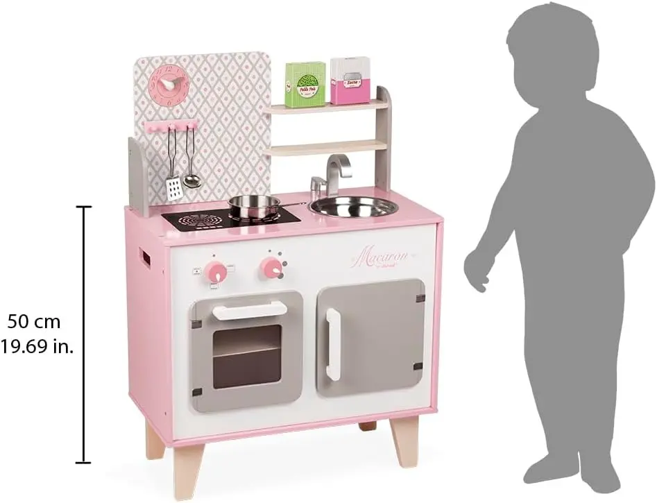 Игровая кухня Janod Macaron J06567 (Pink) - 7