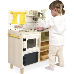Bucatarie de joaca Janod Shiny Grandma J06642 (Beige/White) Thumb