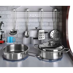 Bucatarie de joaca Kruzzel XL 22114 (Dark Brown/White) Thumb