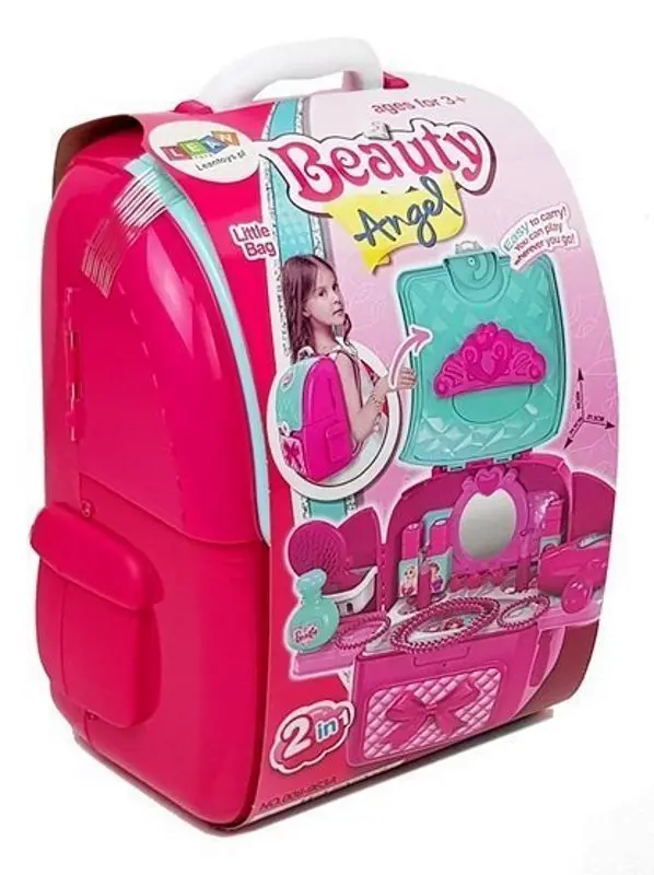 Детский складной туалетный столик LeanToys 6878 (Pink/Blue) - 5