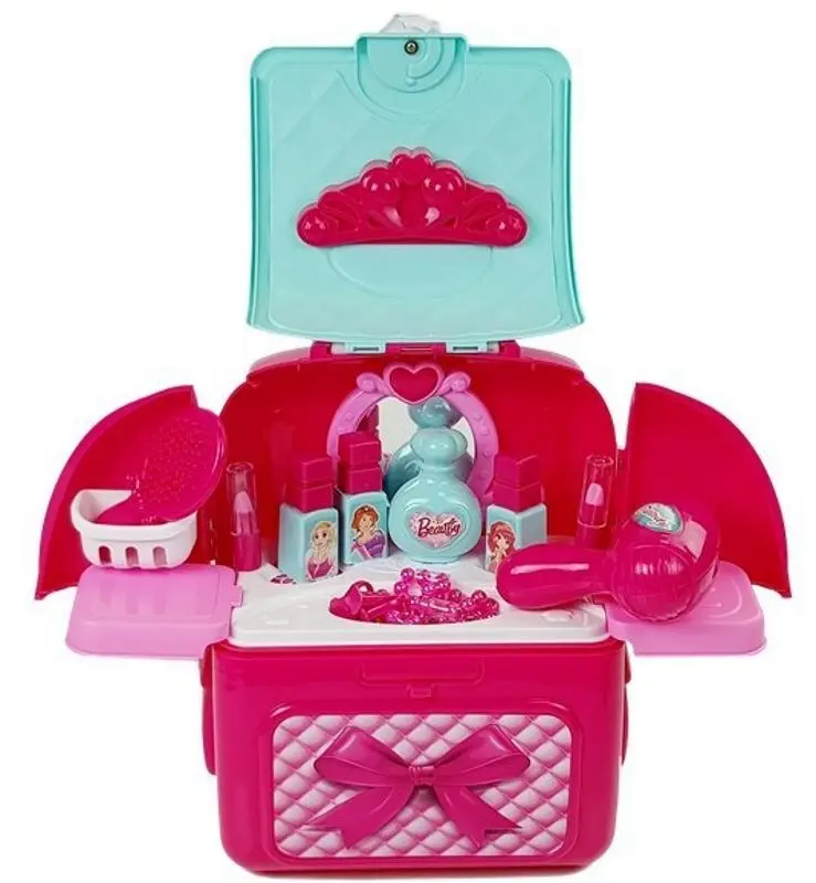 Детский складной туалетный столик LeanToys 6878 (Pink/Blue)