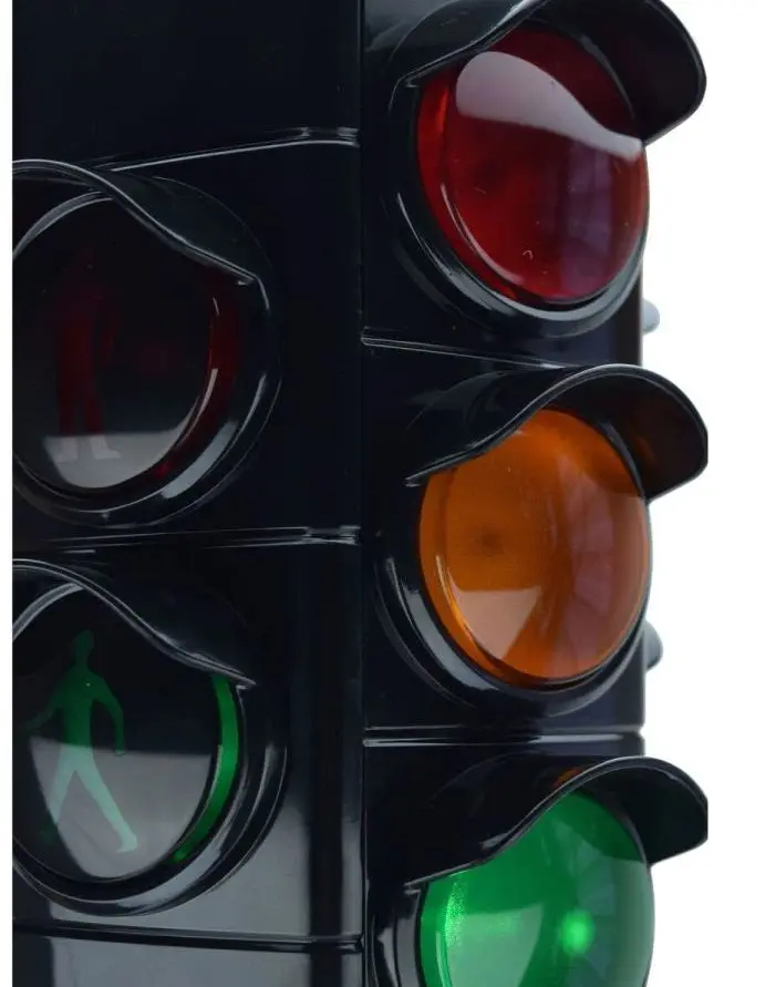 Semafor pentru copii LeanToys 9403 (Black) - 2